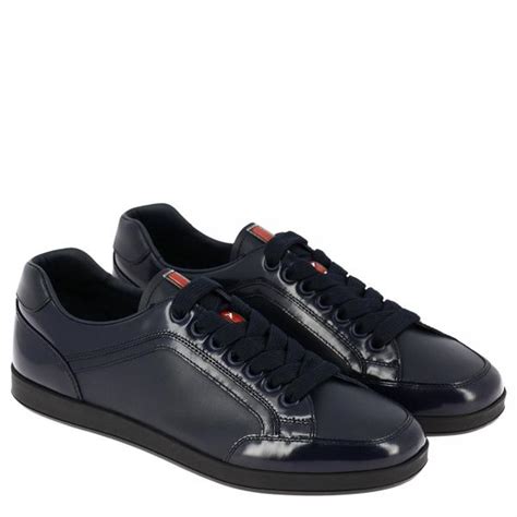 scarpe prada uomo blu|prada shoes for men.